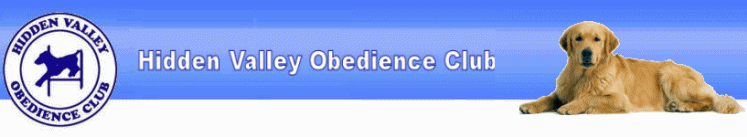 Hidden Valley Obedience Club Class Registration